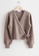 & Other Stories beige Wrap Cardigan 39D7AAAC4568B2GS_4