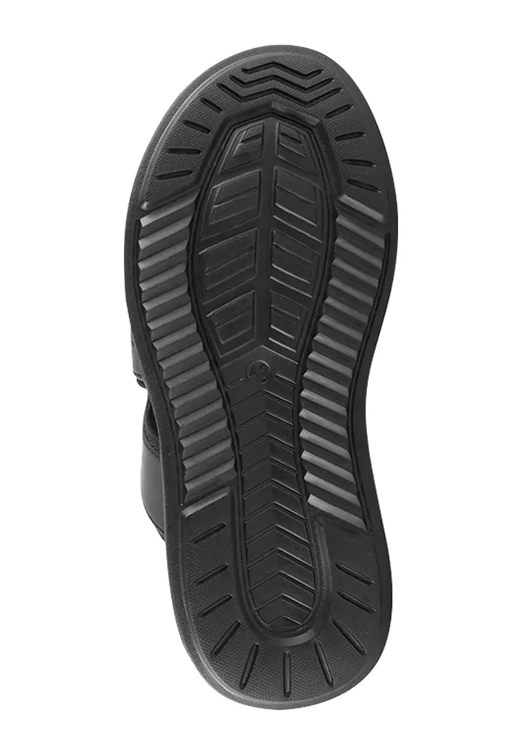 Jackson Yoke 1JSS Black - Sandal Two Strap Slide