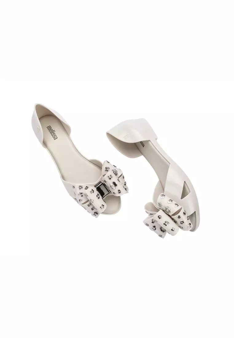 Melissa peep deals toe flats