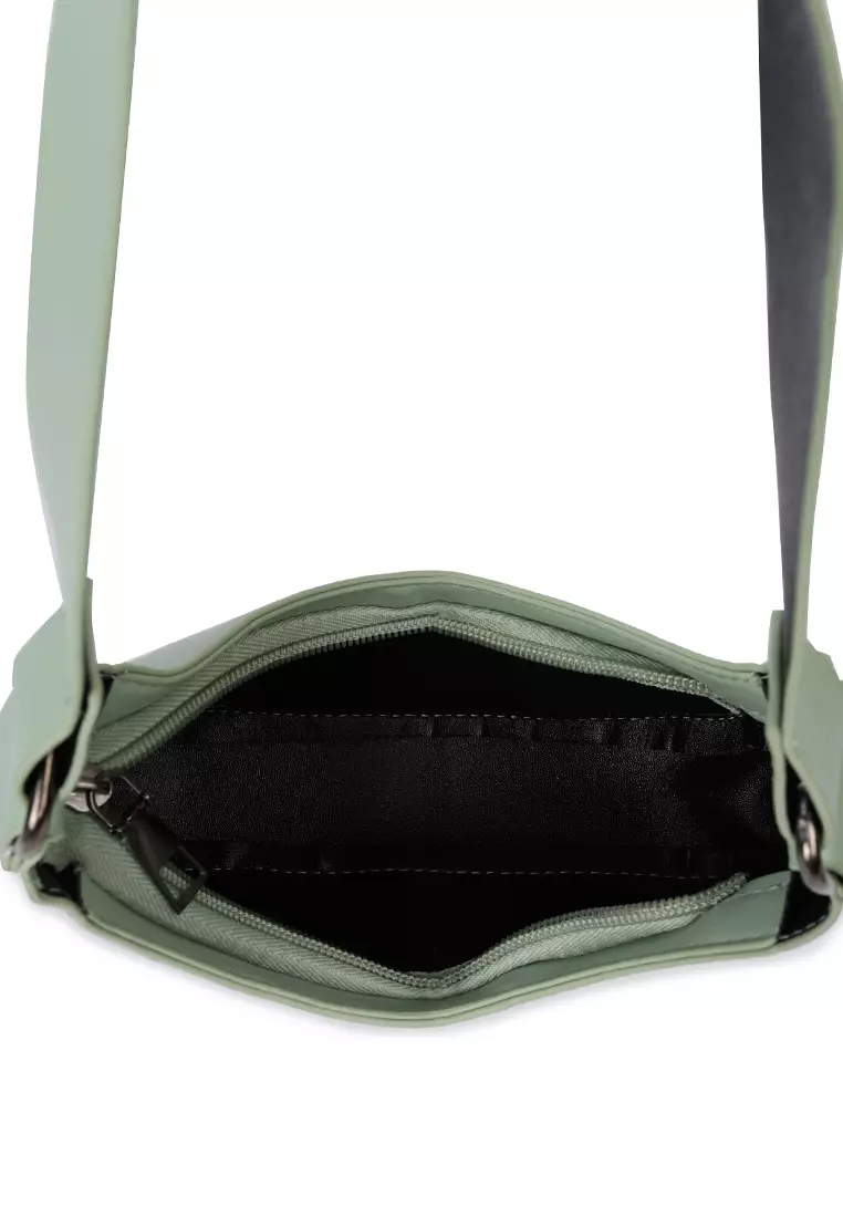 Buy London Rag Green Diamante Baguette Bag 2024 Online | ZALORA Singapore
