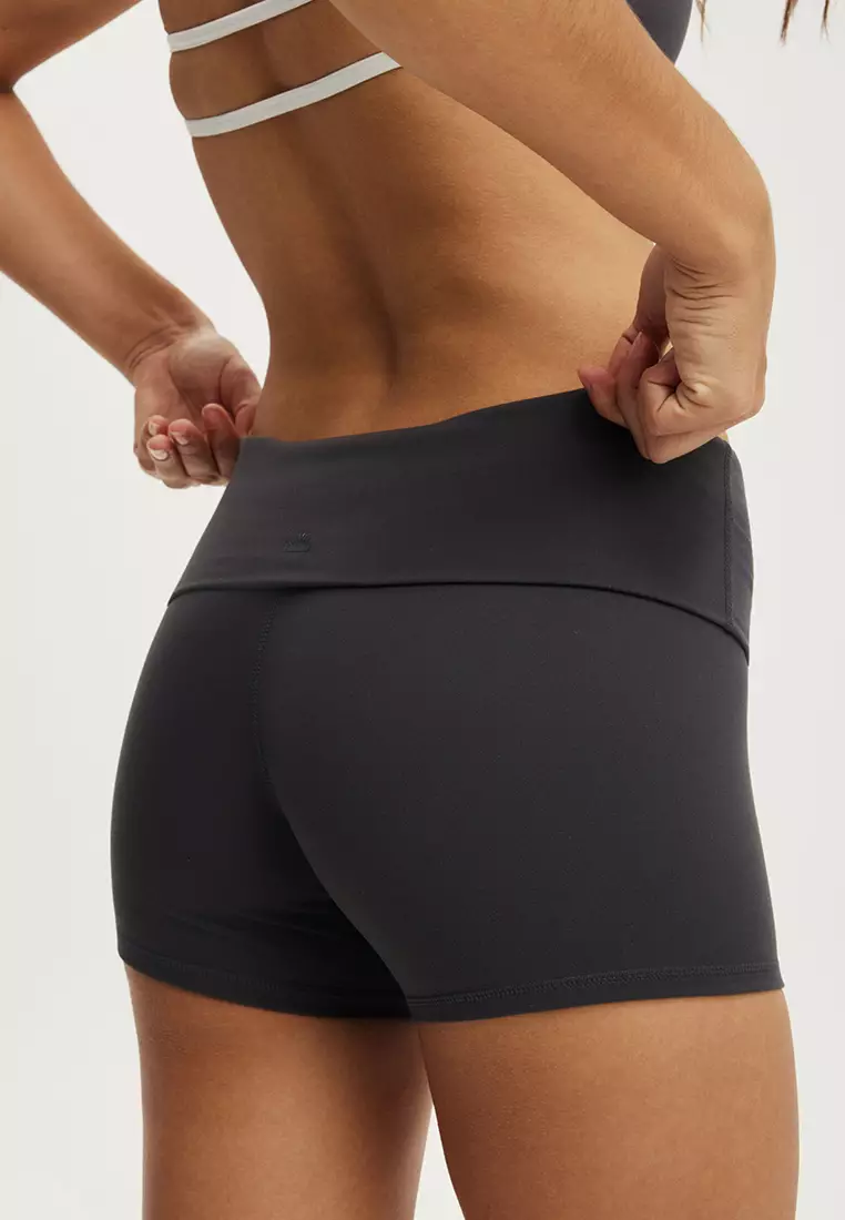 Ultra Soft Roll Over Shortie Shorts