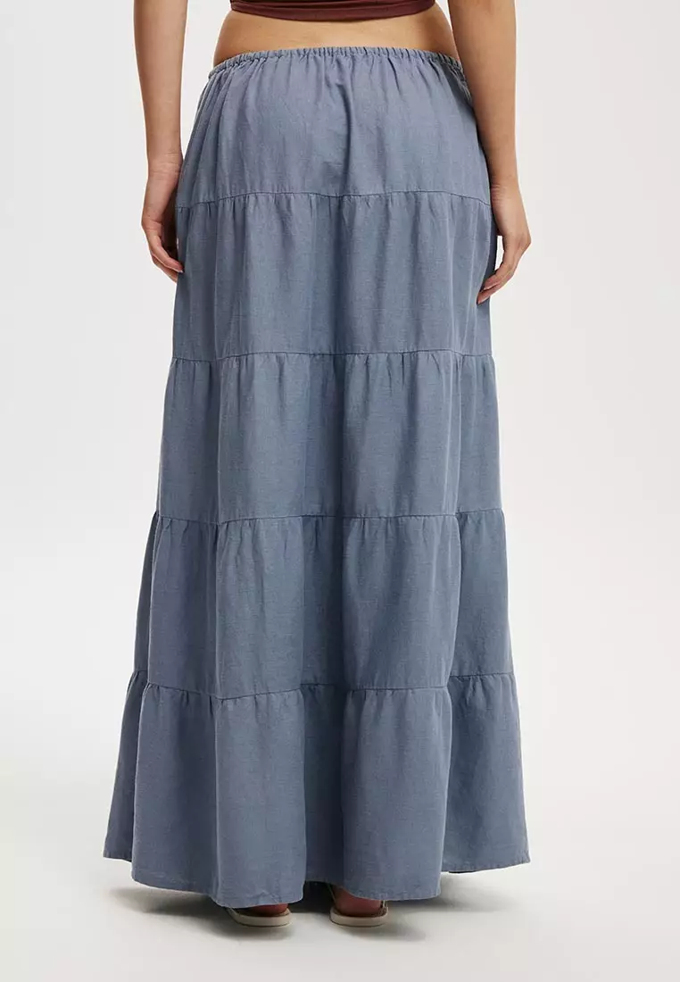 Haven Multi Tiered Maxi Skirt