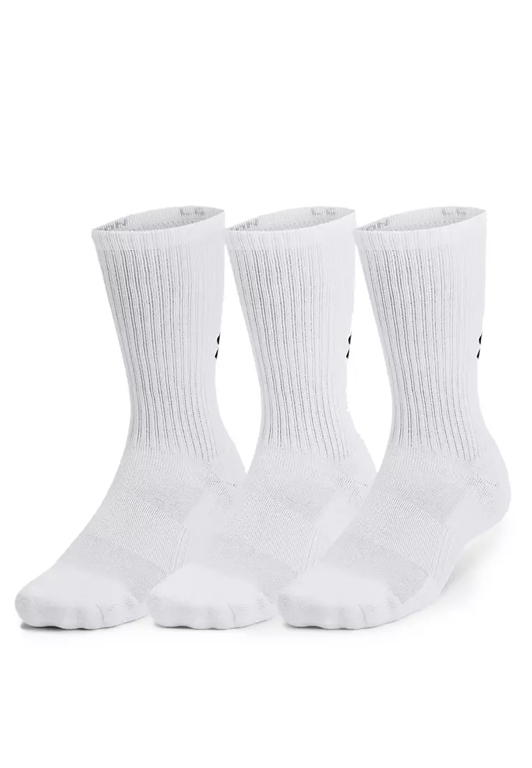 Training Cotton 3-Pack Crew Socks
