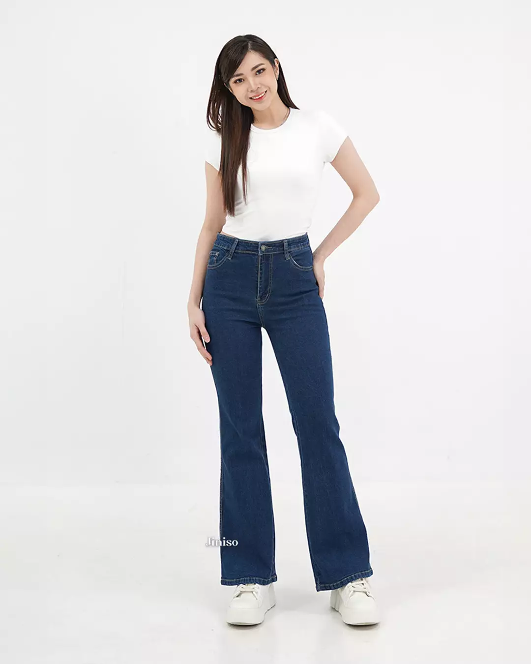 Highwaist Stretch Cutbray Pocket Jeans 715 HANGOUT