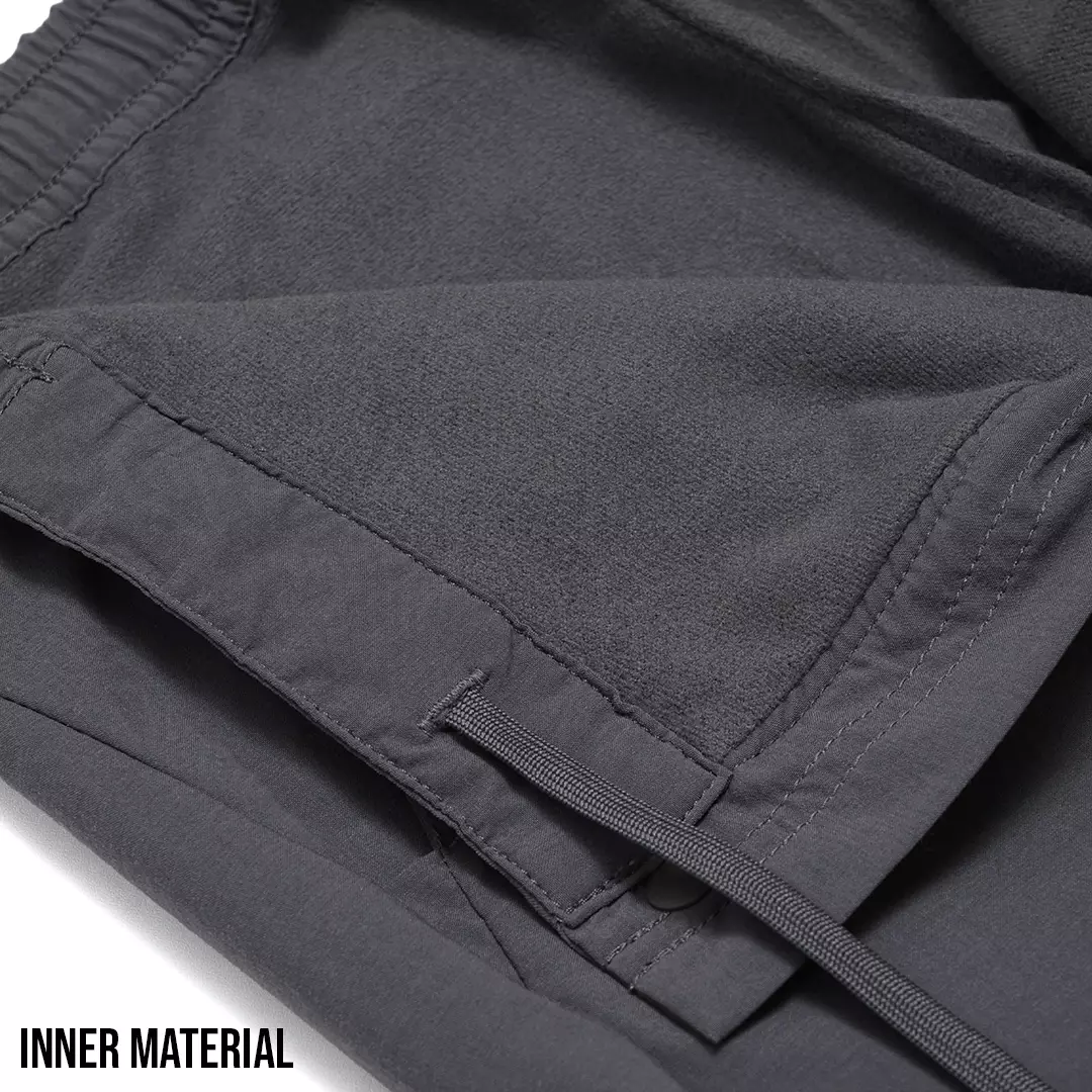 Heattech Warm-Lined Jogger Pants Grey