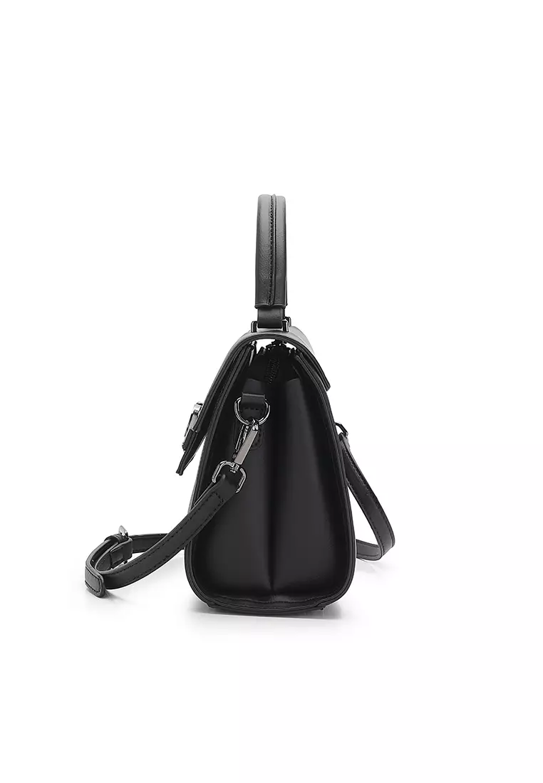 Women's Top Handle Bag / Sling Bag / Crossbody Bag / Shoulder Bag - Black