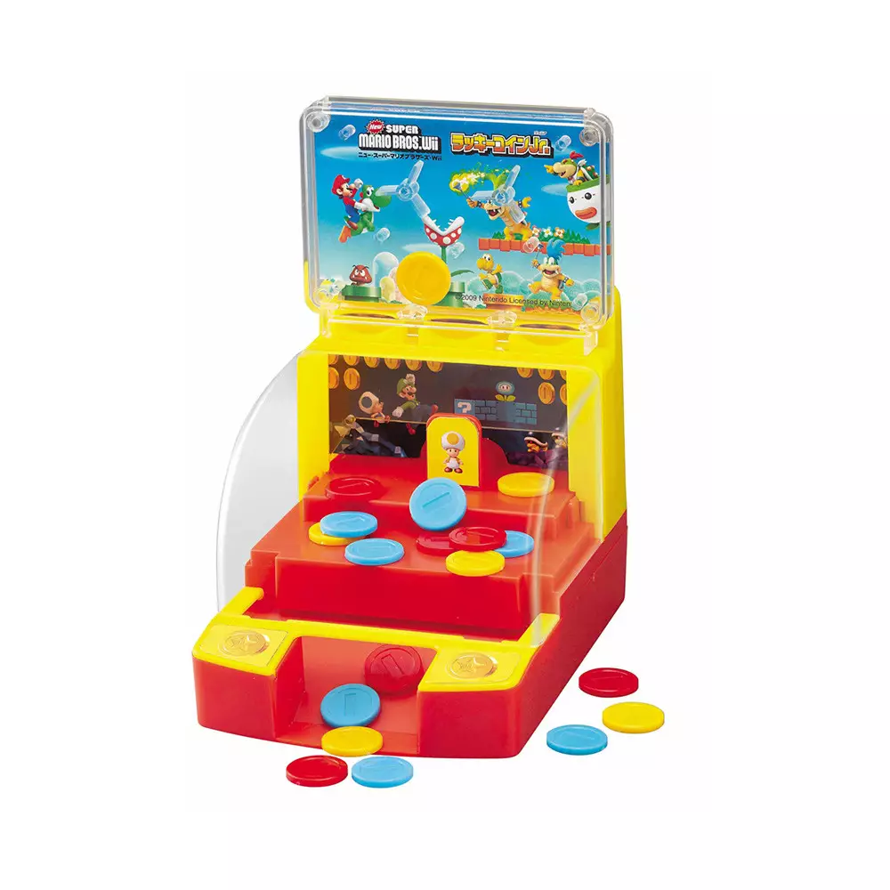 Epoch Playset Super Mario Lucky Coin Game Jr Temg75410