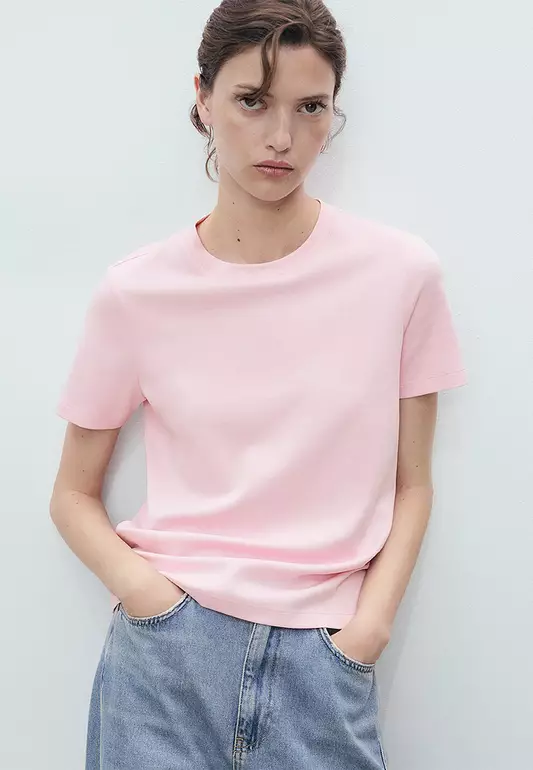 Cotton Short-Sleeved T-Shirt
