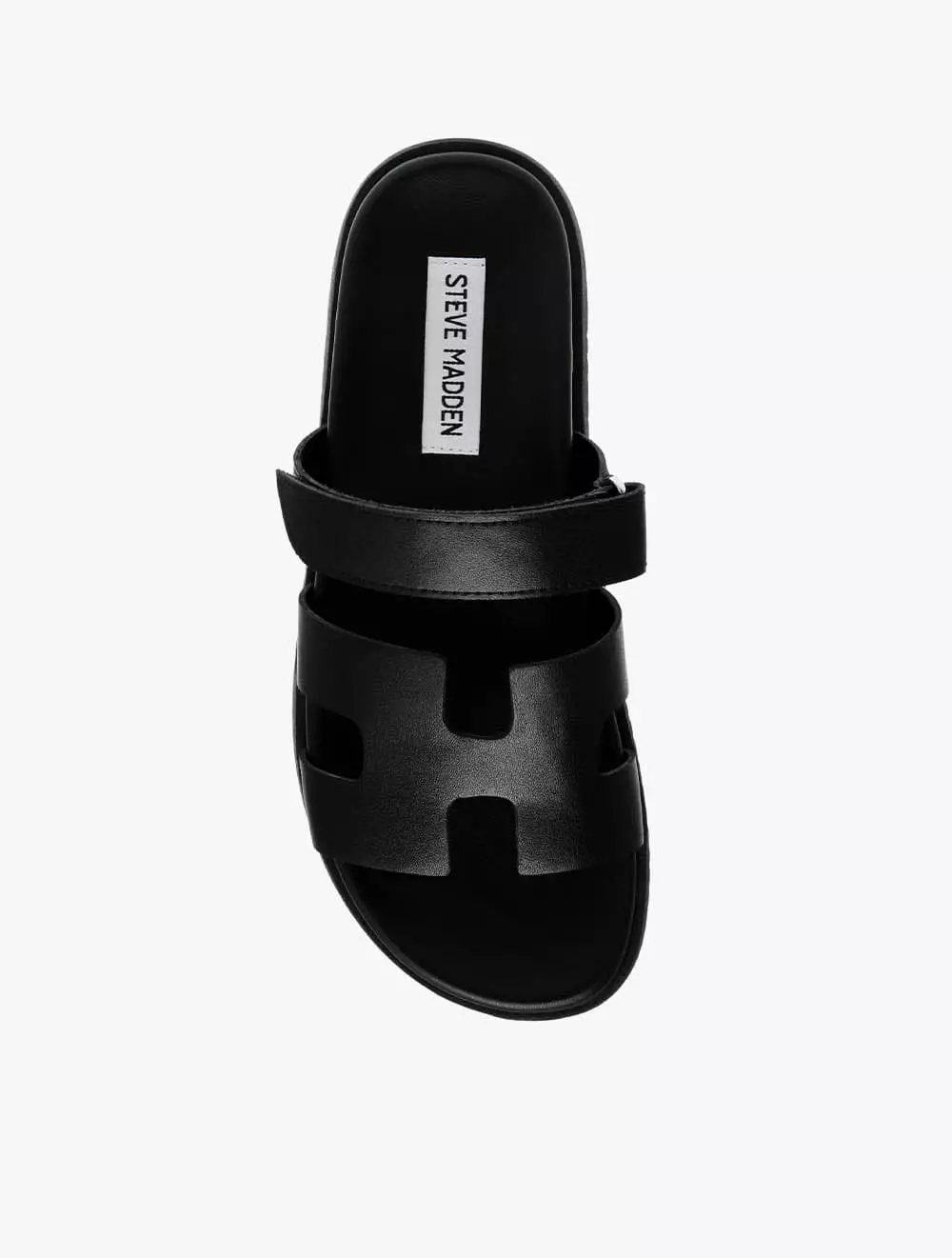 Steve Madden MAYVEN-CN Women's Flat Sandals- Black