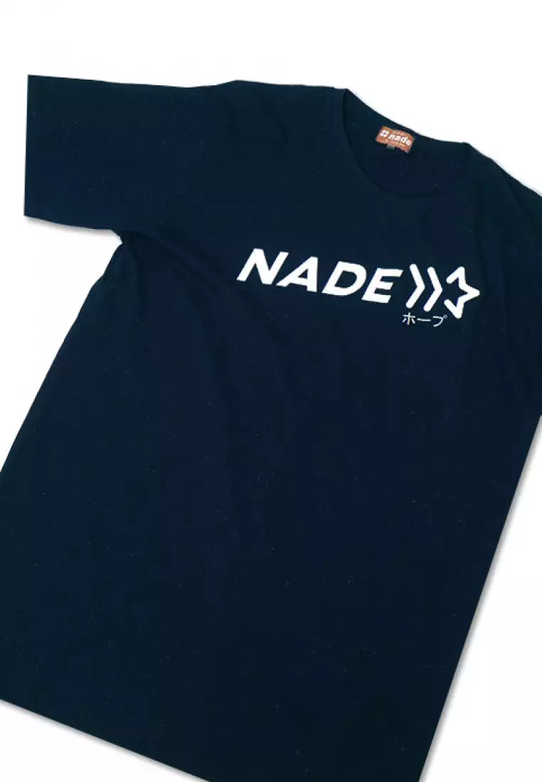 Nade NT246 nadestar slanted nap Kaos anti kusut pria Navy