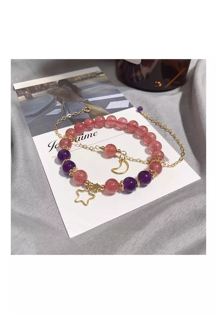 Purple quartz clearance bracelet