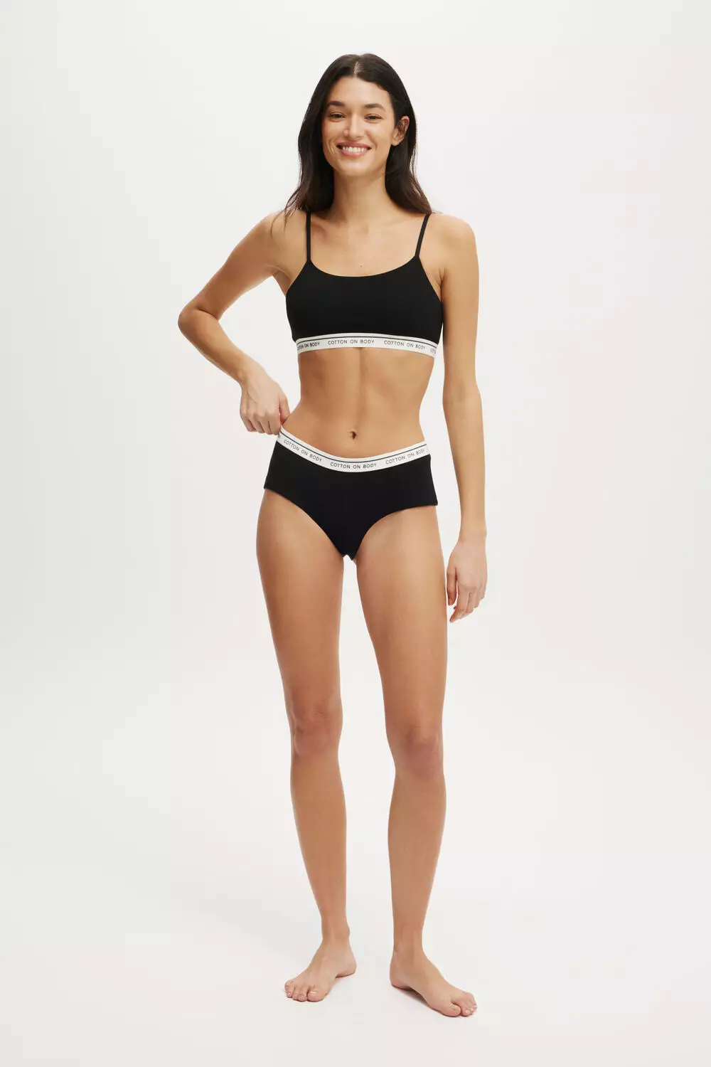 COTTON ON BODY - UNDERWEAR & PAKAIAN TIDUR - BRANDED COTTON SCOOP BRALETTE