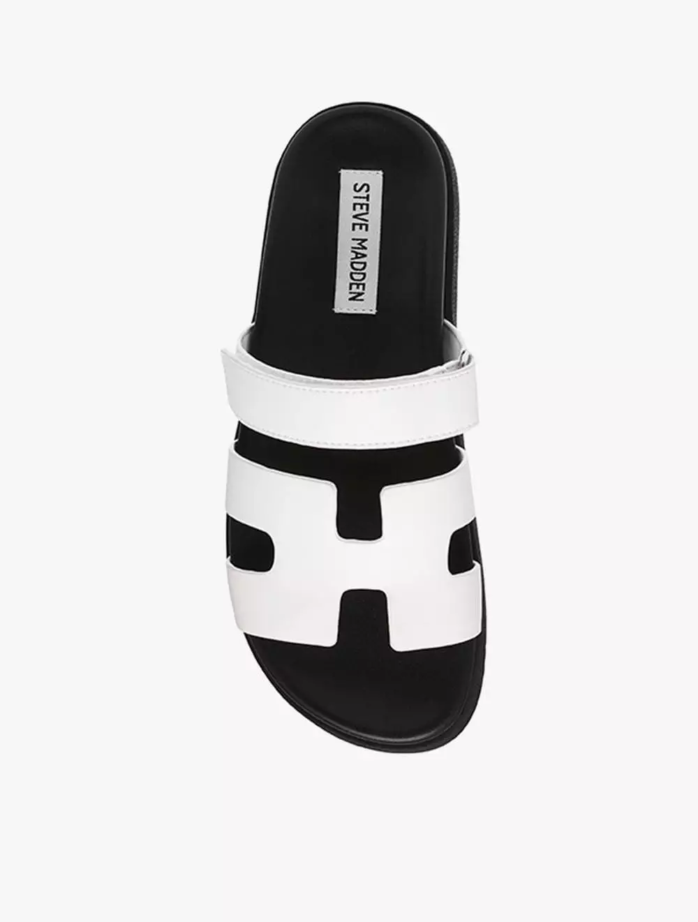 Steve Madden MAYVEN-CN Women's Flat Sandals - White