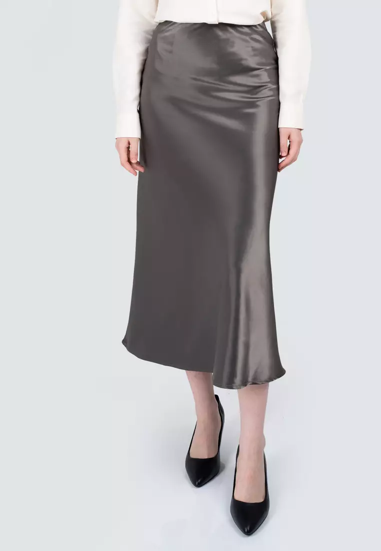 Polo Haus - Women’s Satin Slip Skirt WBLS002