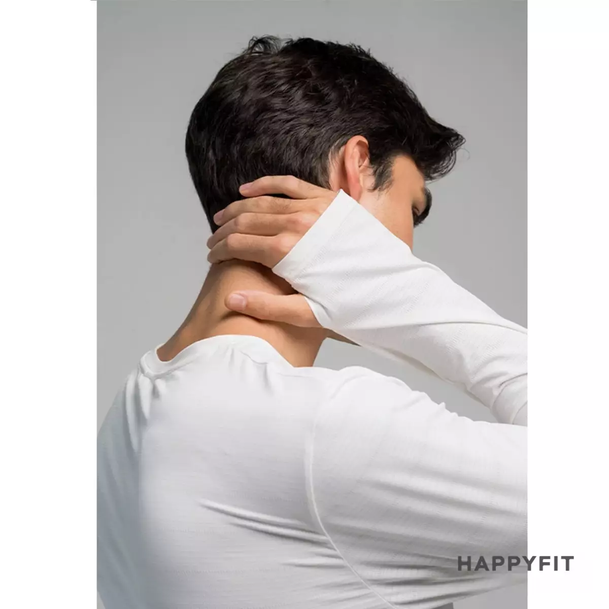 HAPPYFIT Shirt Long Sleeve Airy White