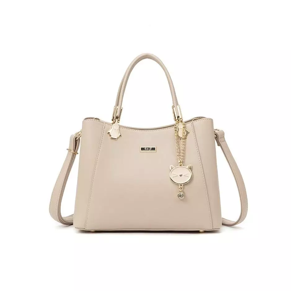 En-ji Hyoju Handbag - Almond