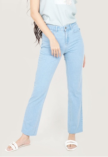 ForMe blue 5-pocket Slim Jeans 9E8C3AA1AF4103GS_1