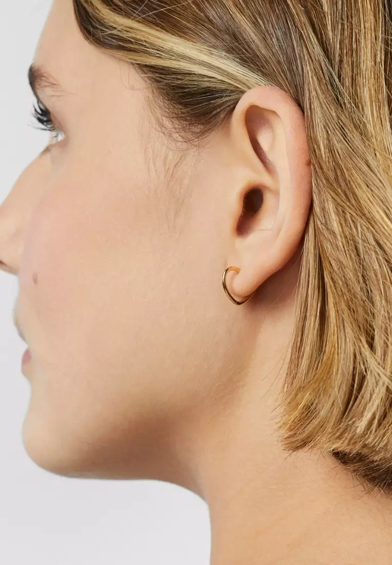 Buy TOUS TOUS Piercing Heart-Shaped Earring Online | ZALORA Malaysia