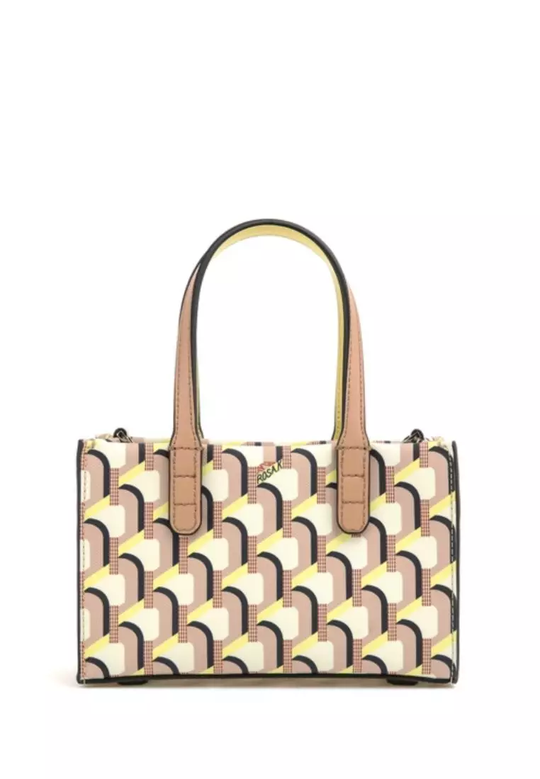 ROSA.K Cabas Monogram Day Tote Bag Sm in Natural