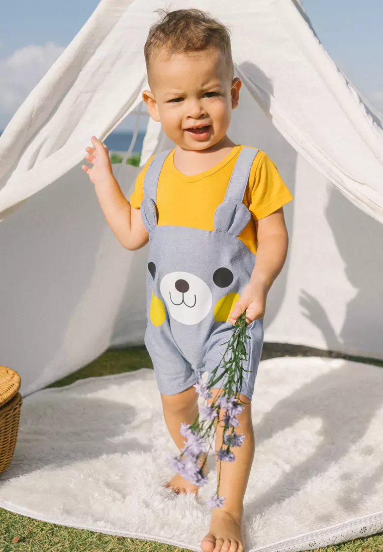 Two Mix - Baju Bayi Laki Lucu - Jumper Romper Bayi Cowok 0-12 Bulan 4320