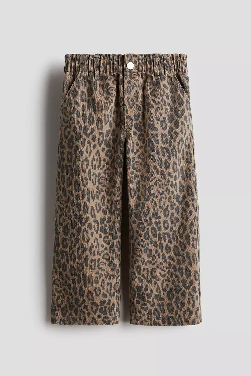 Wide Leg Paper bag jeans