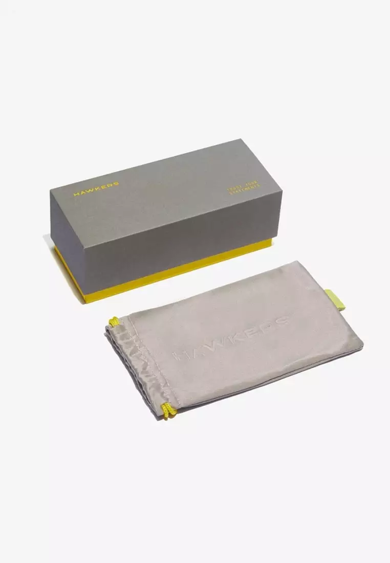 HAWKERS Dark Rose Gold ROW X Sunglasses for Men and Women, Unisex. Official Product designed in Spain