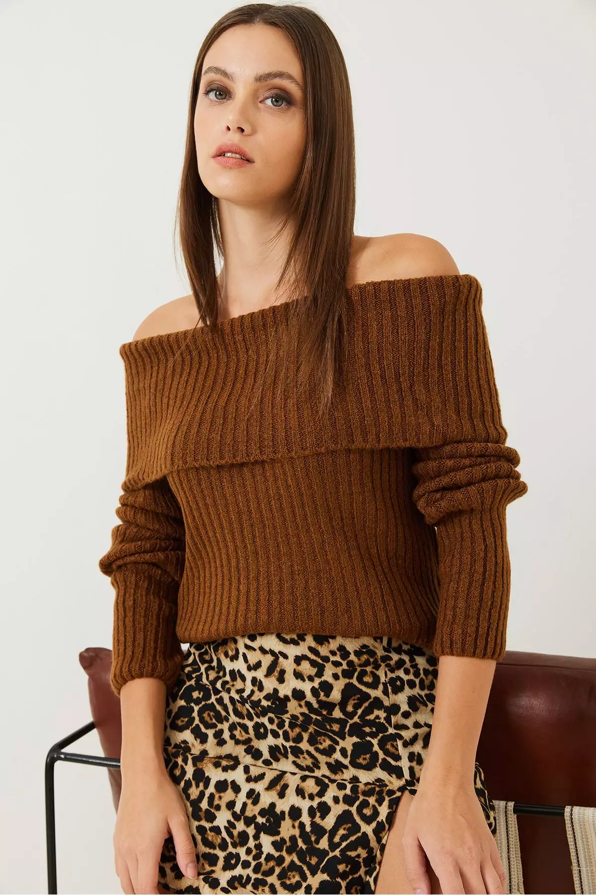 Women's Lace Collar Knitwear Blouse