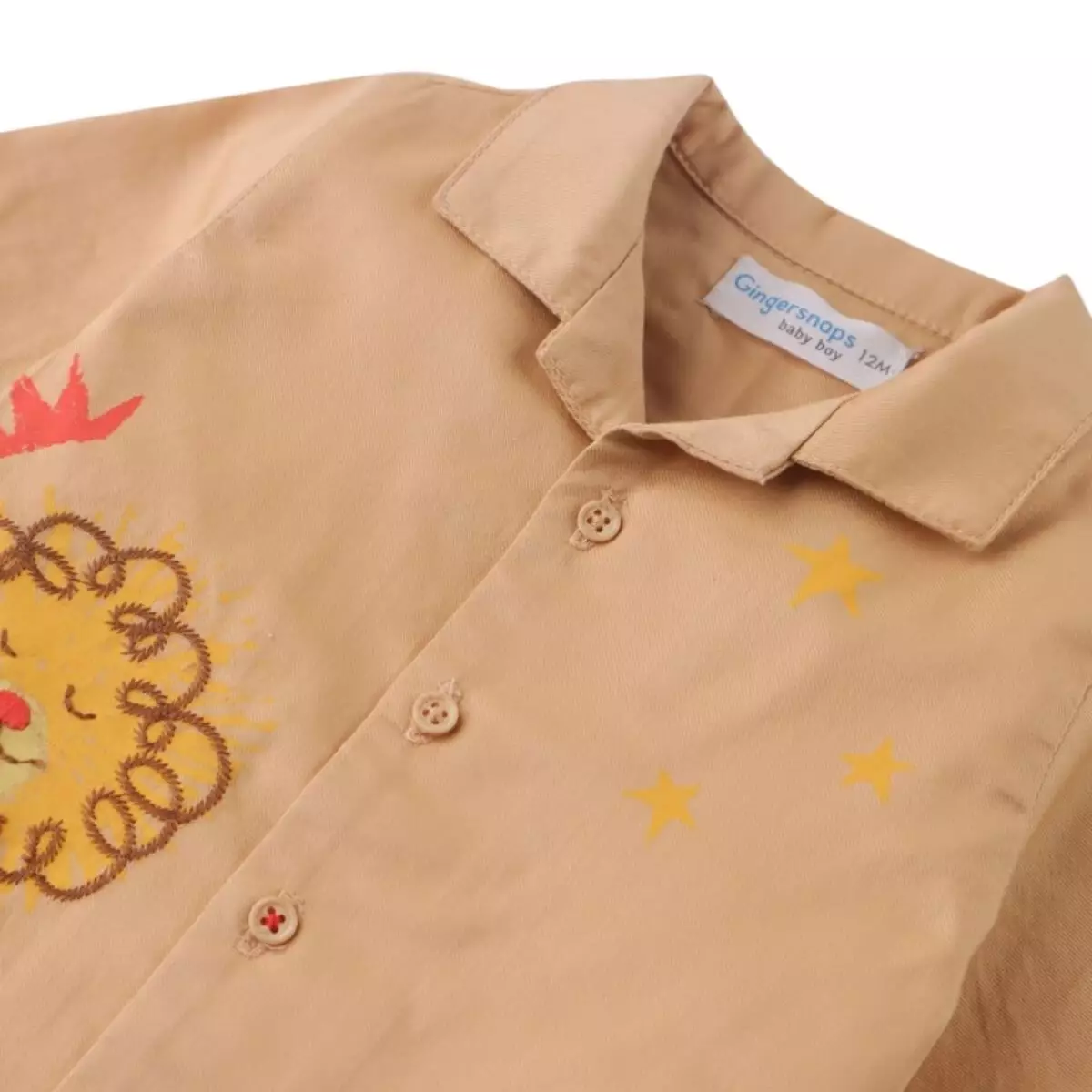 Gingersnaps Baby Coney Island Woven Btndown - Kemeja Bayi Laki-laki