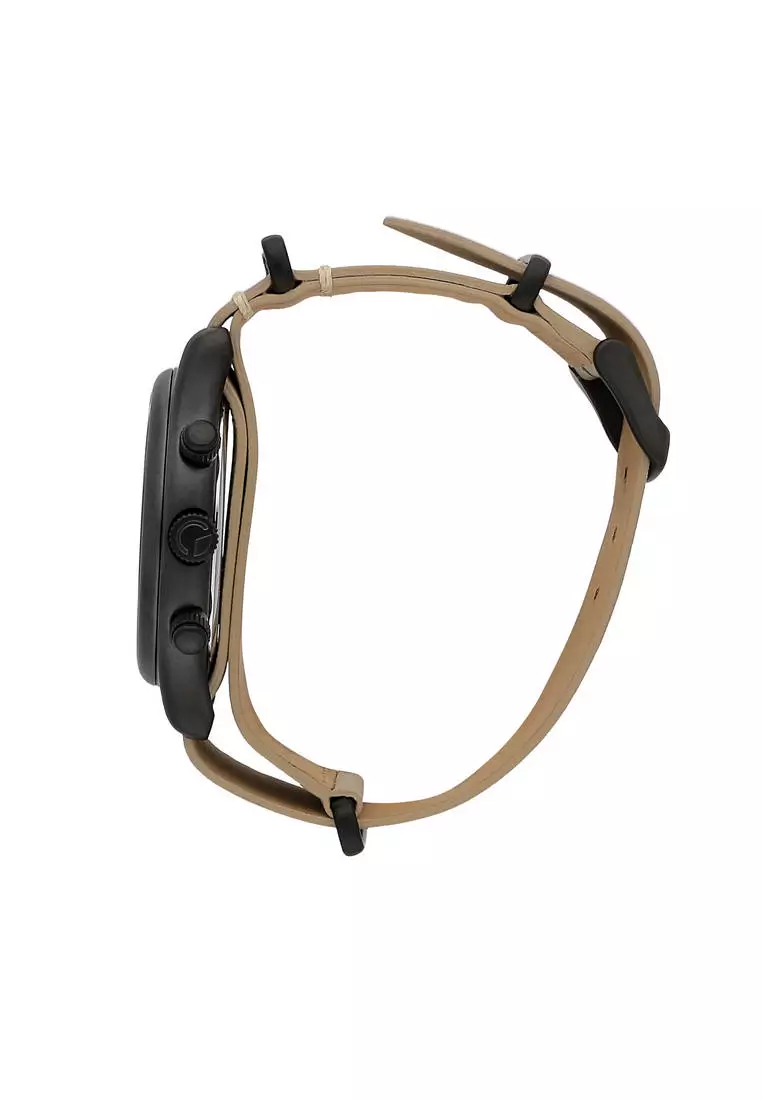 [3 Years Warranty] Sector 660 Collection 43mm Men's Leather Quartz Watch R3251517006