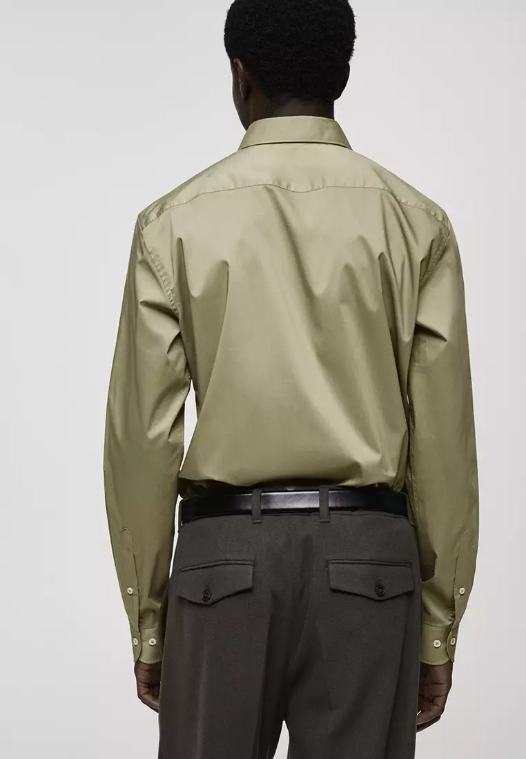 Regular-Fit Stretchable Shirt