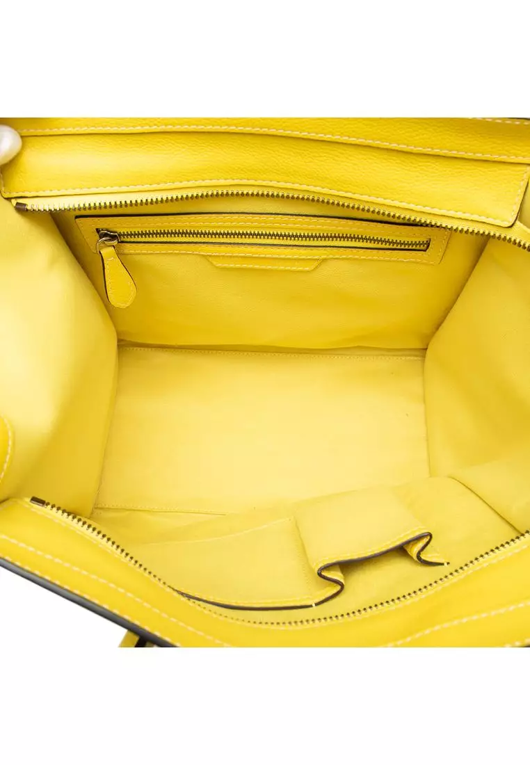 Pre-Loved Celine Mini Calfskin Luggage Tote
