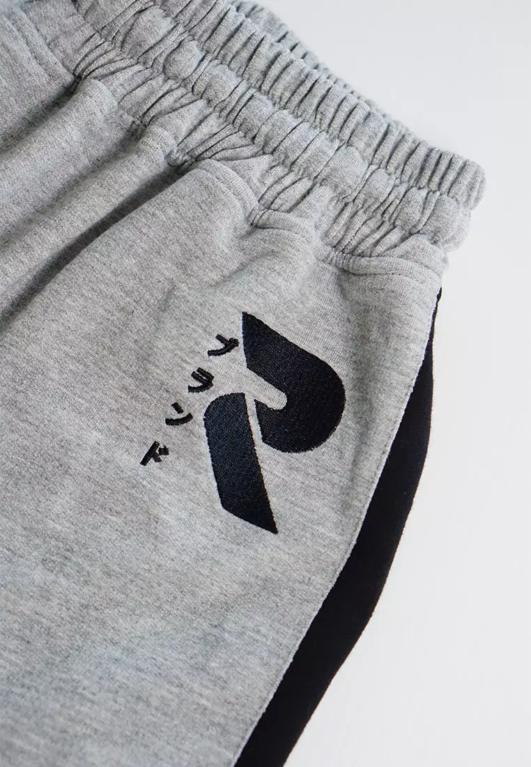 Ryusei Celana Baggy Pria Hayashi Tsa Misty Grey