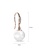 Krystal Couture gold KRYSTAL COUTURE Chivalry Pearl Drop Earrings Embellished with Swarovski® Crystal Pearls-Rose Gold/Pearl White E8FCCACDF90645GS_5