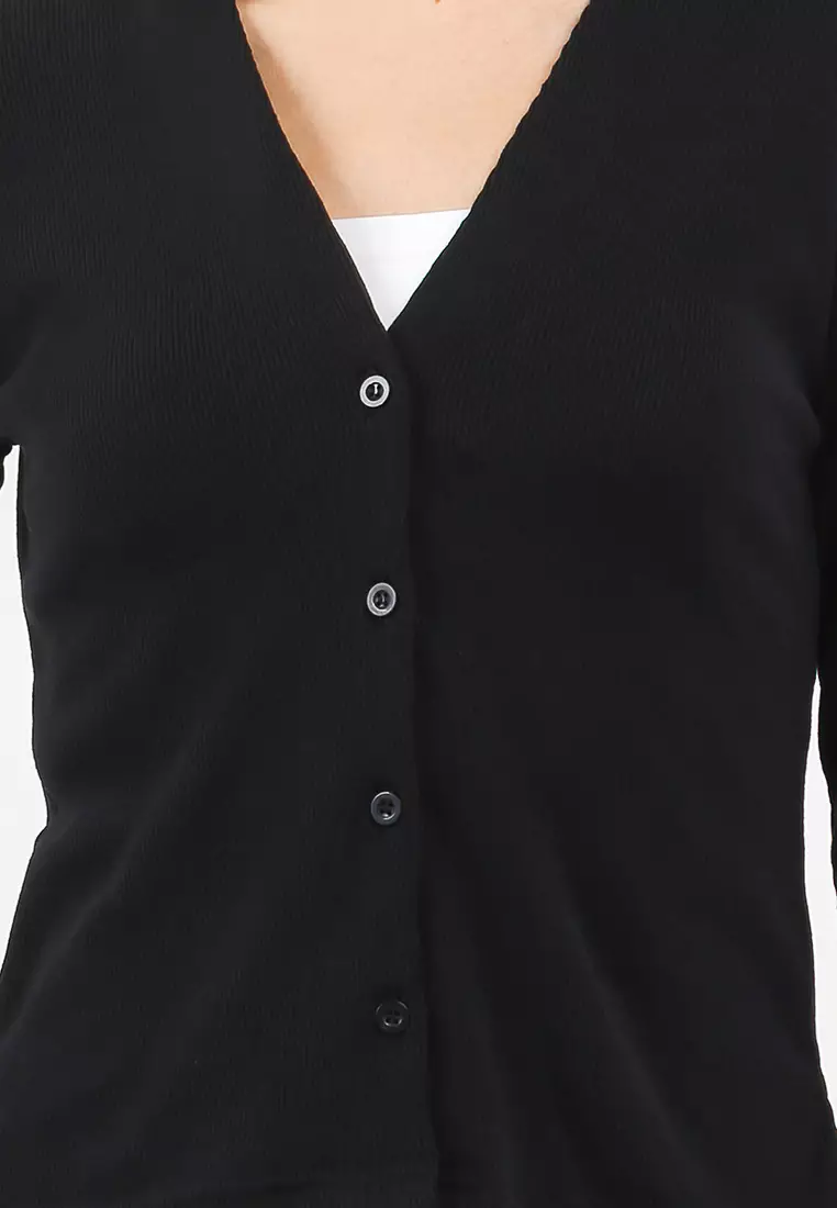 Rib Knit LL Cardigan