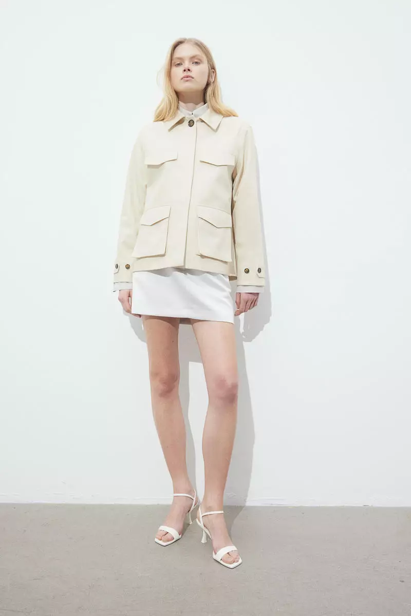 Buy H&M Oversized twill jacket 2024 Online ZALORA Philippines