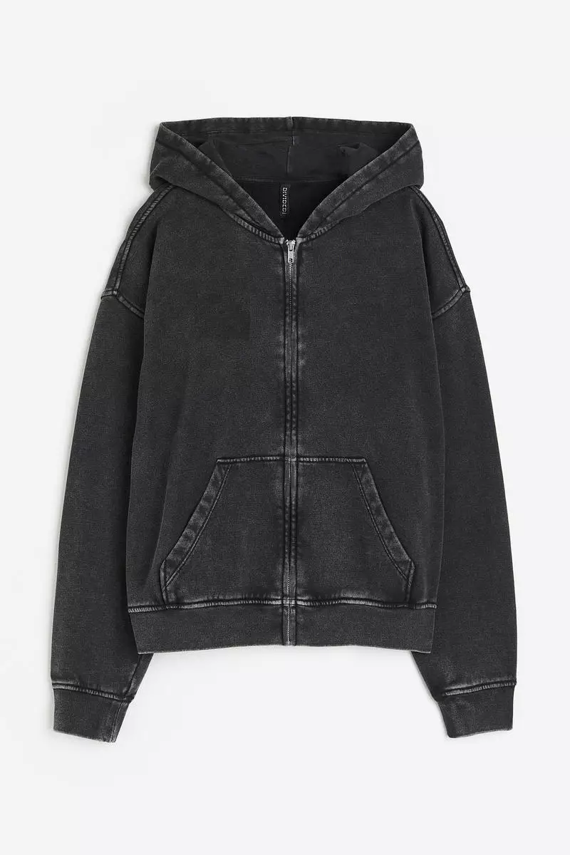 Buy H&M Oversized zipthrough hoodie 2023 Online ZALORA Philippines