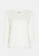 ESPRIT white ESPRIT Casual cotton slub t-shirt 22F3CAA498955FGS_7