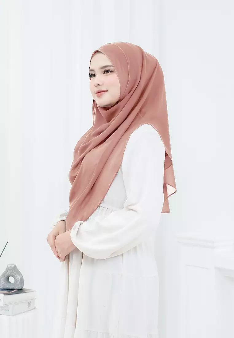 HIJAB INSTAN ZHAZA - PEACH