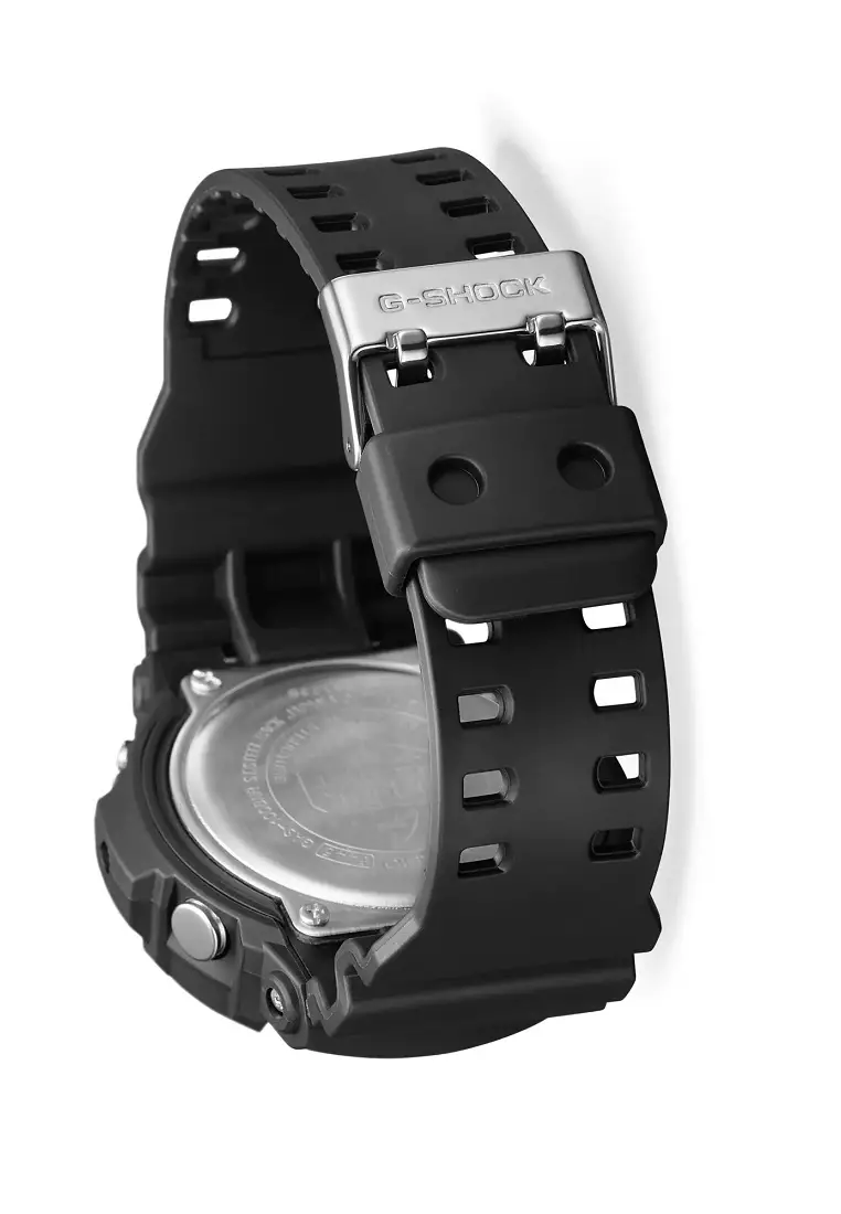 Men GAS-100BNR-1A Resin black red