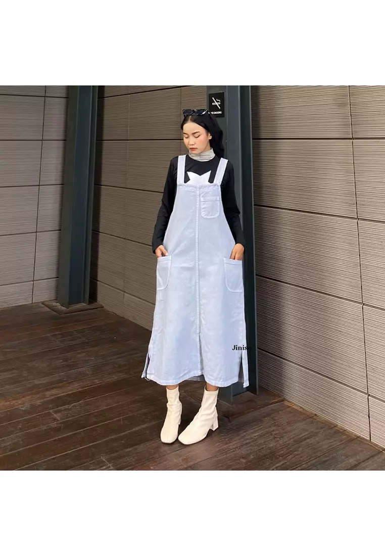 Jumpsuit 003 Overall Jeans Rok Panjang