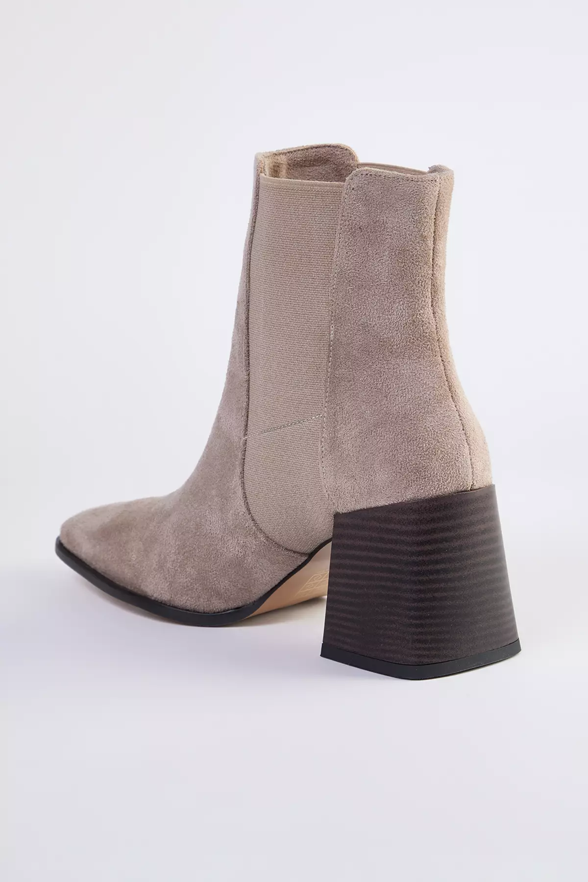 Mink Thick Block Heeled Women's Ankle Boots Takaw25Bo00057