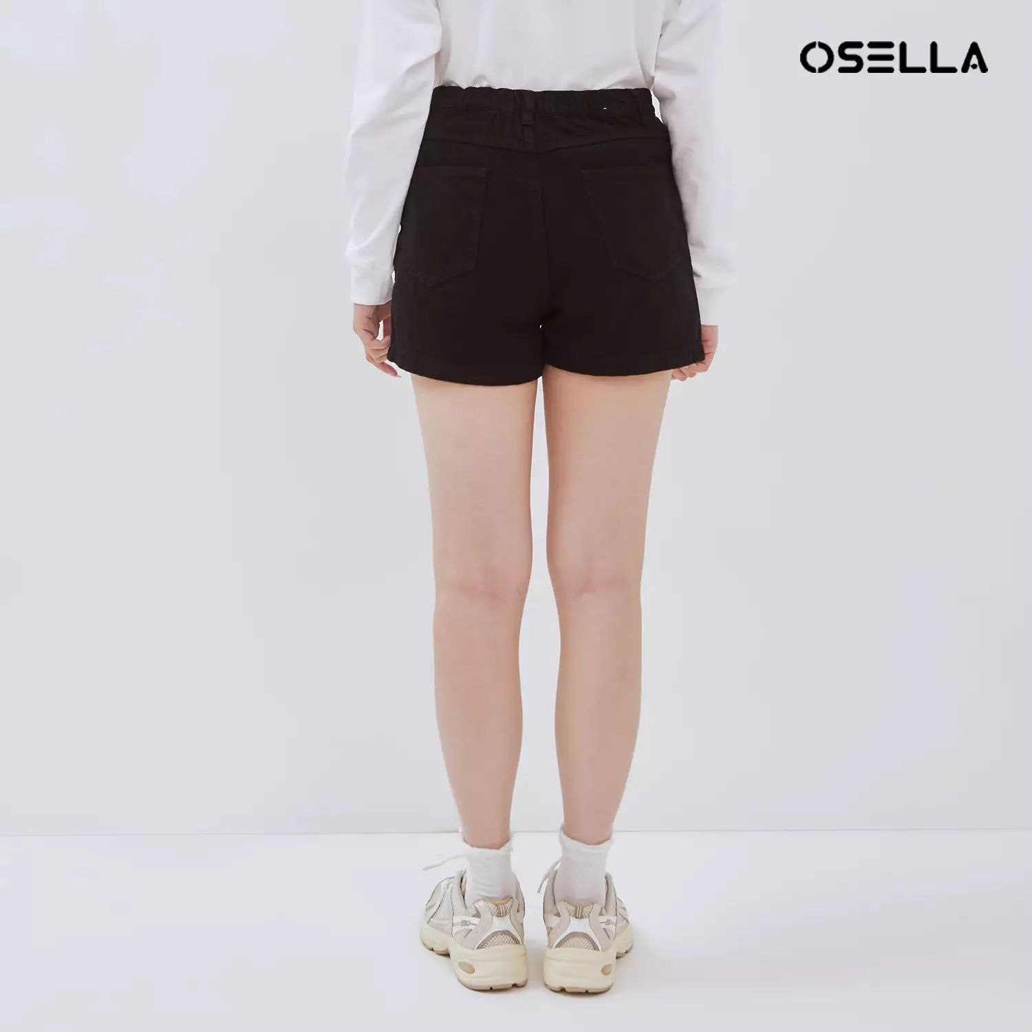 [NEW] Osella Lessie Short Pants In Black 2186400243 | Celana Pendek Wanita