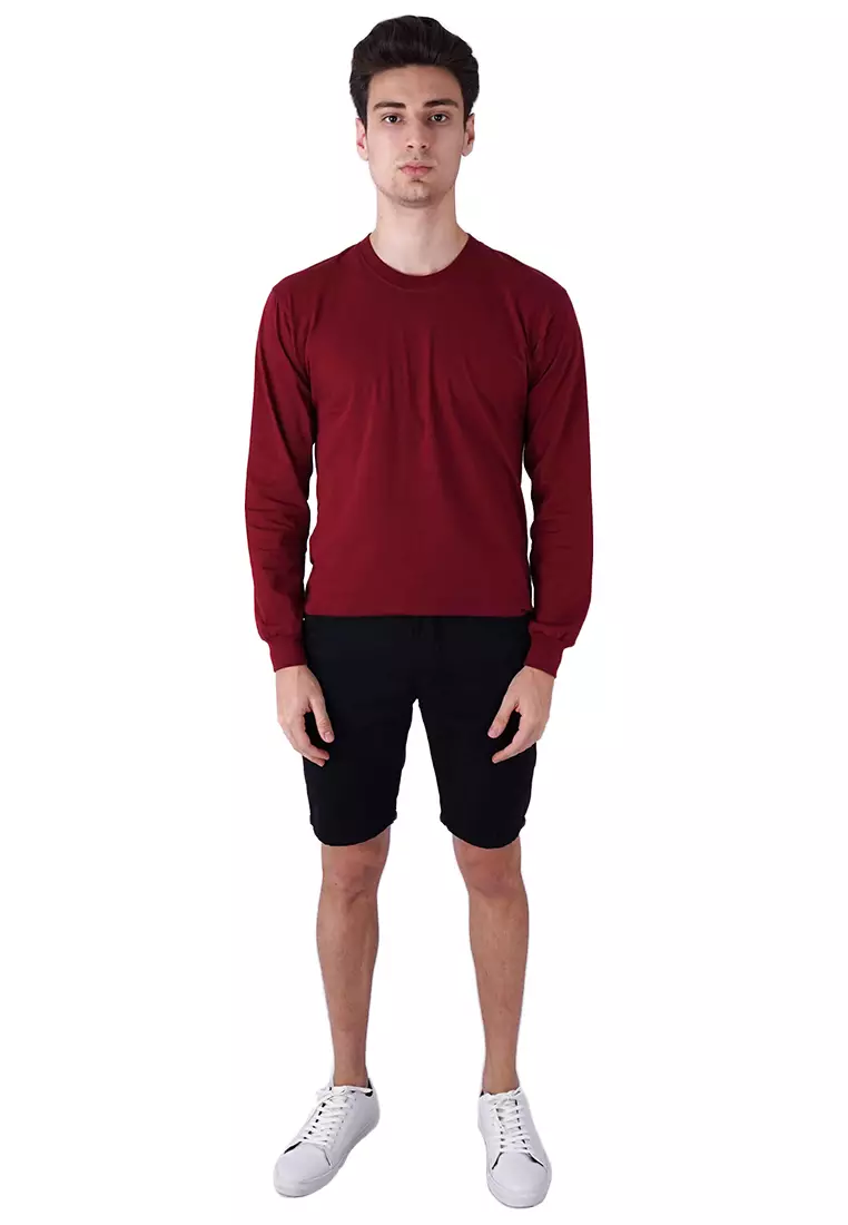 Celana Pendek Pria Chino Polos Short Pants Slim Fit Hitam