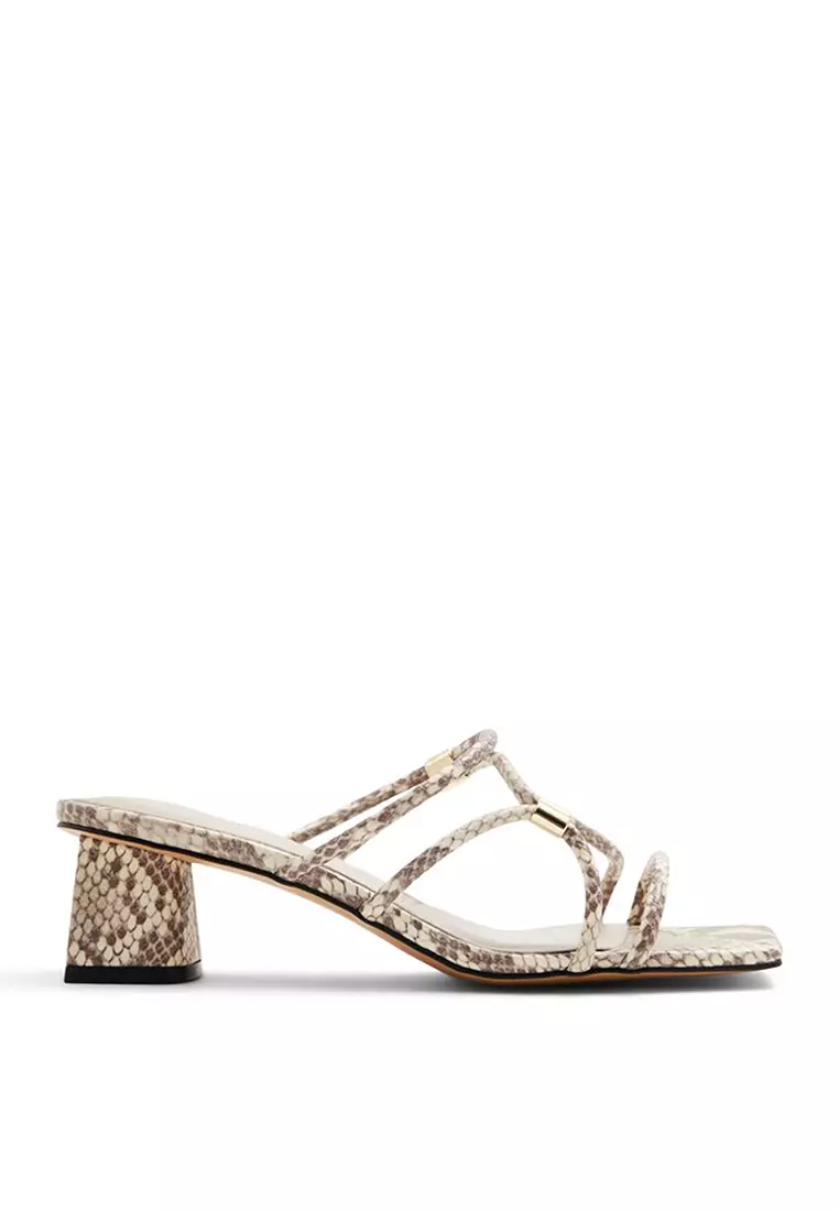 Aldo gold sale sandal heels