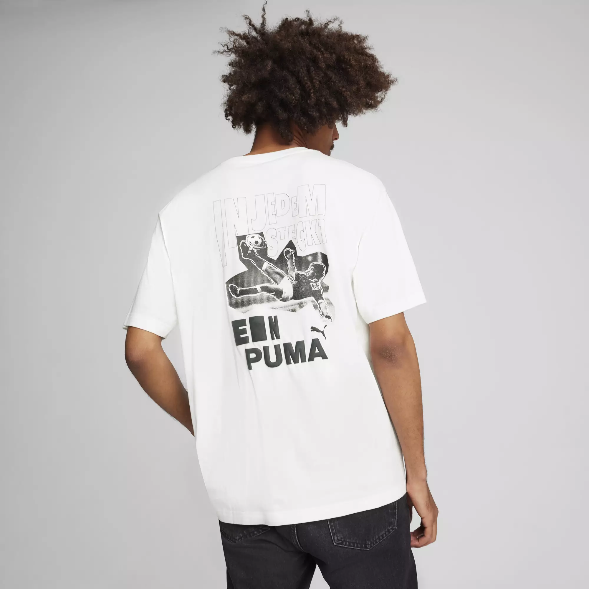 PUMA GRAPHICS Bicycle Kick Tee Men