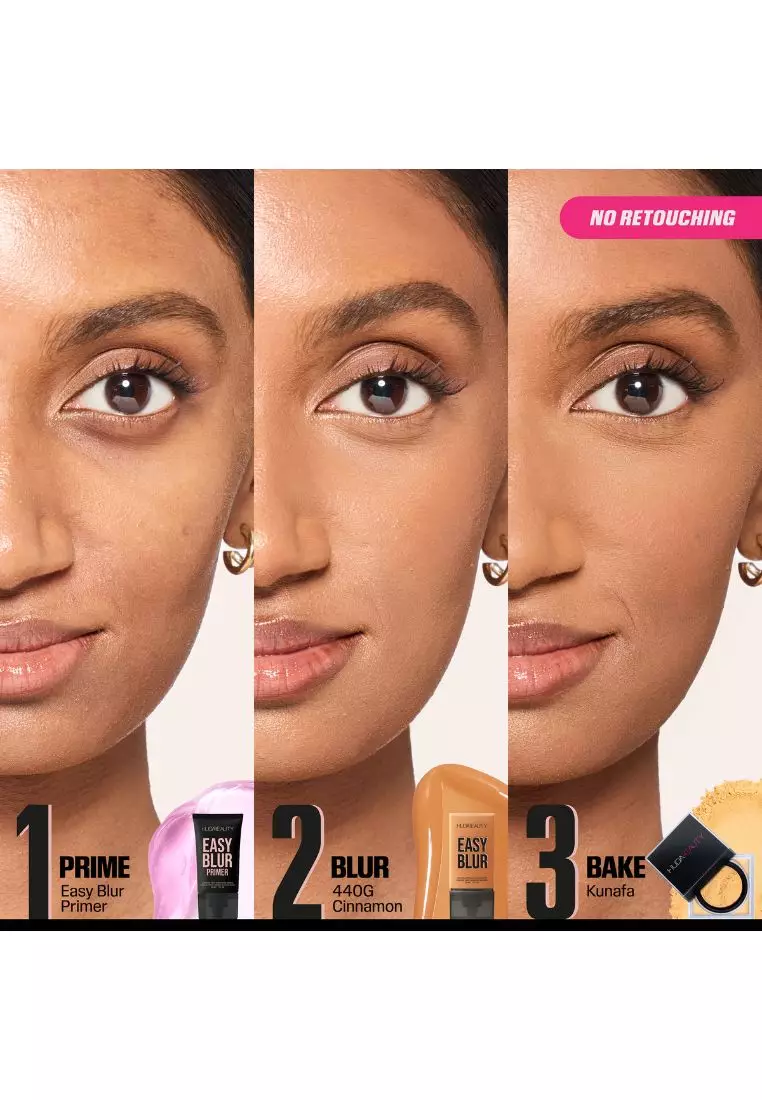 Huda Beauty Easy Blur Foundation Cinnamon 440G