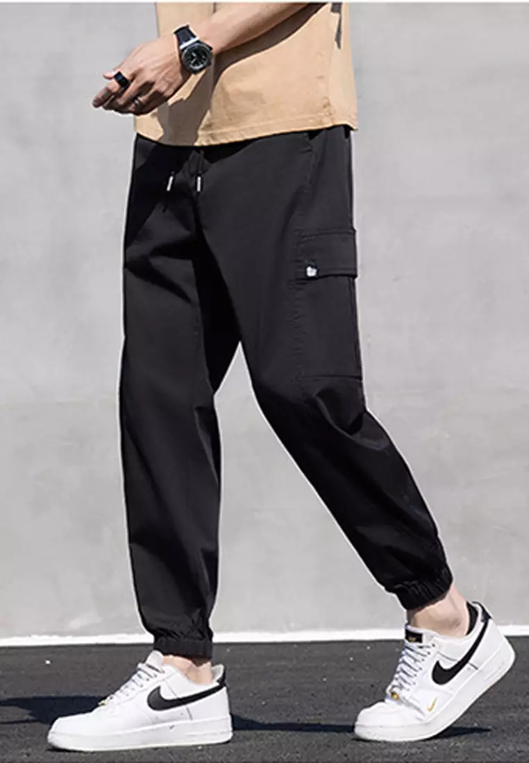 Drawstring Casual Jogger Pants