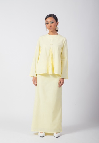 SUEKA SUEKA Adorbs Kurung Set in Lemonade from SUEKA SUEKA in Yellow