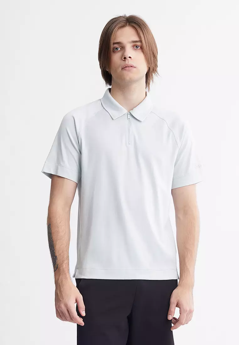 Buy Calvin Klein CKS Polo Knit Gray 2024 Online ZALORA Philippines