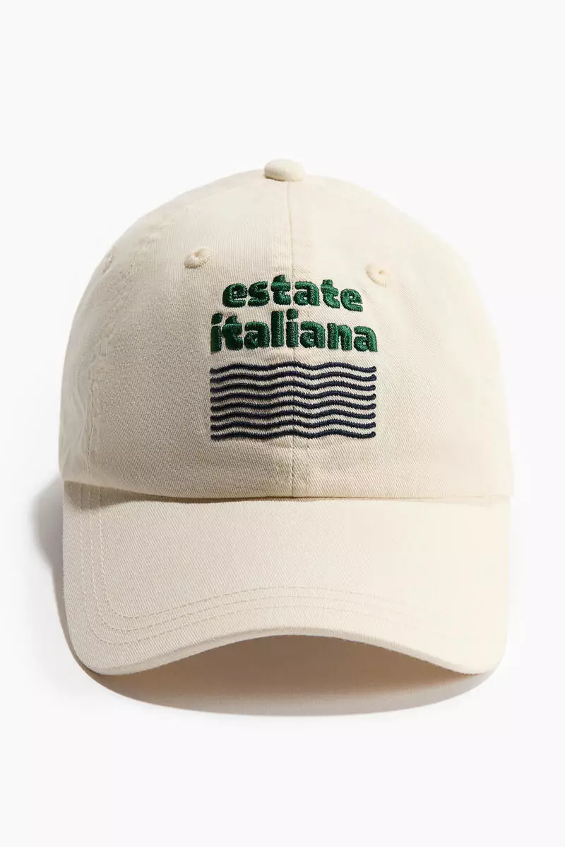 Cotton twill cap